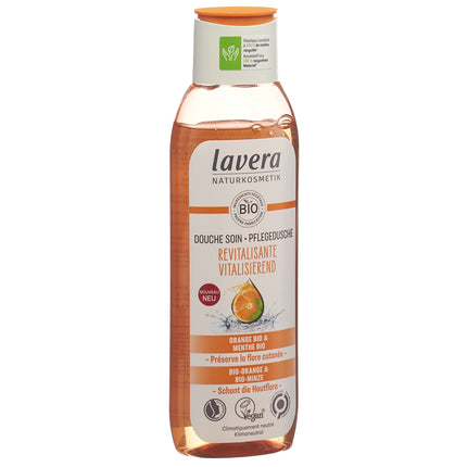 Lavera Pflegedusche Vitalisierend Bio Orange & Bio Minze Fl 250 ml