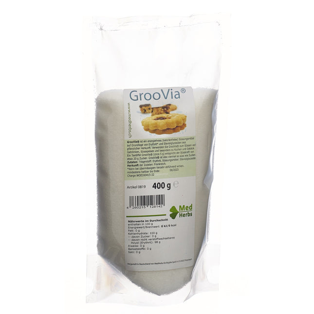 GrooVia Stevia Btl 400 g