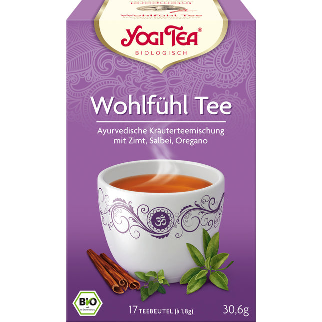 Yogi Tea Wohlfühl Tee 17 Btl 1.8 g