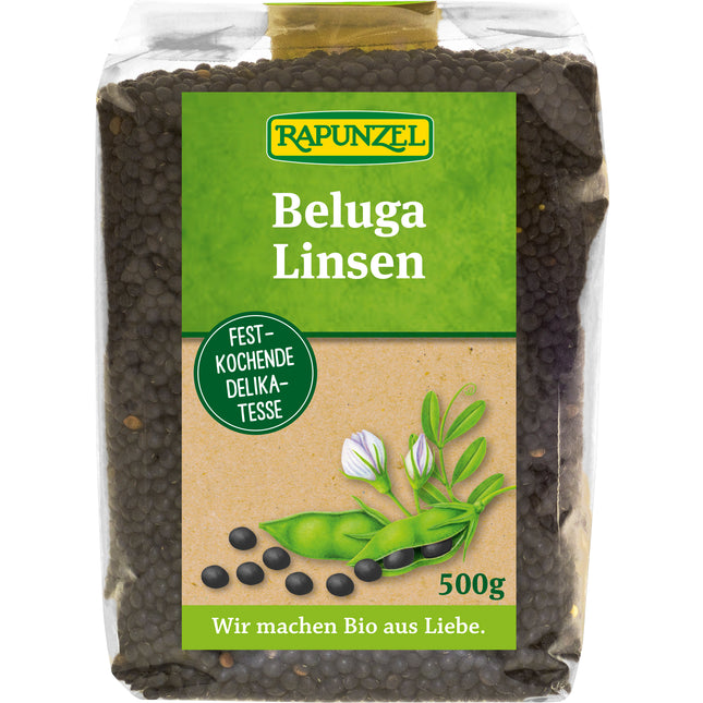 Rapunzel Beluga Linsen Btl 500 g