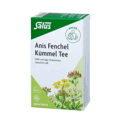 Salus Anis Fenchel Kümmel Tee Bio Btl 15 Stk