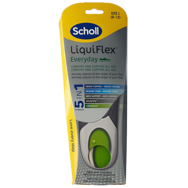 Scholl LiquidFlex Einlegesohle L Everyday 1 Paar