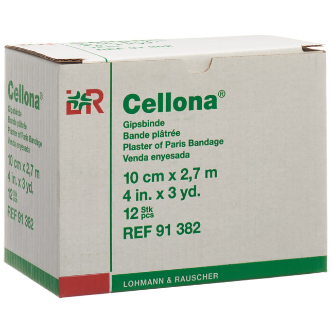 Cellona Gipsbinden 2.75mx10cm feincremig 12 Stk