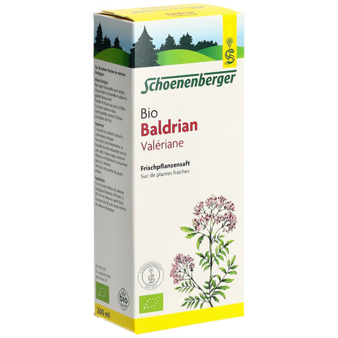 Schoenenberger Baldrian Frischpflanzensaft Bio Fl 200 ml