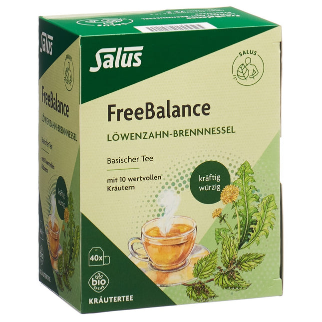 Salus FreeBalance Löwenzahn-Brennnessel Tee Bio Btl 40 Stk