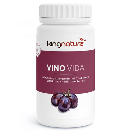 Kingnature Vino Vida Kaps 305 mg Ds 90 Stk