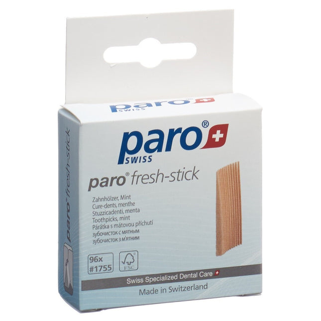 paro Fresh Sticks Zahnhölzer mittel Mint 96 Stk