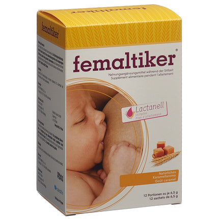 Femaltiker Nahrungsergänzungsmittel Plv während der Stillzeit 12 Btl 6.5 g