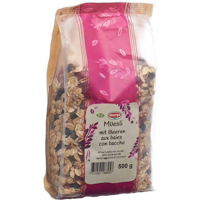 Morga Müesli mit Beeren Bio Btl 500 g