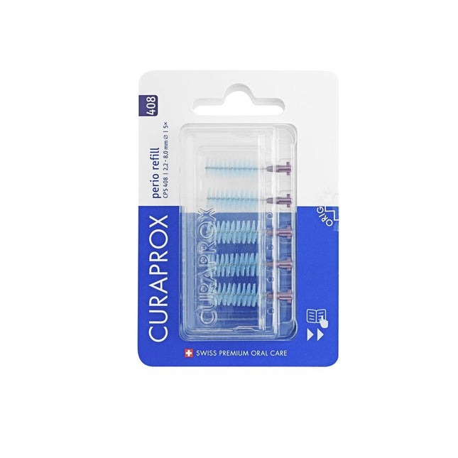 Curaprox CPS 408 Perio Interdentalbürsten refill deep violet 5 Stk