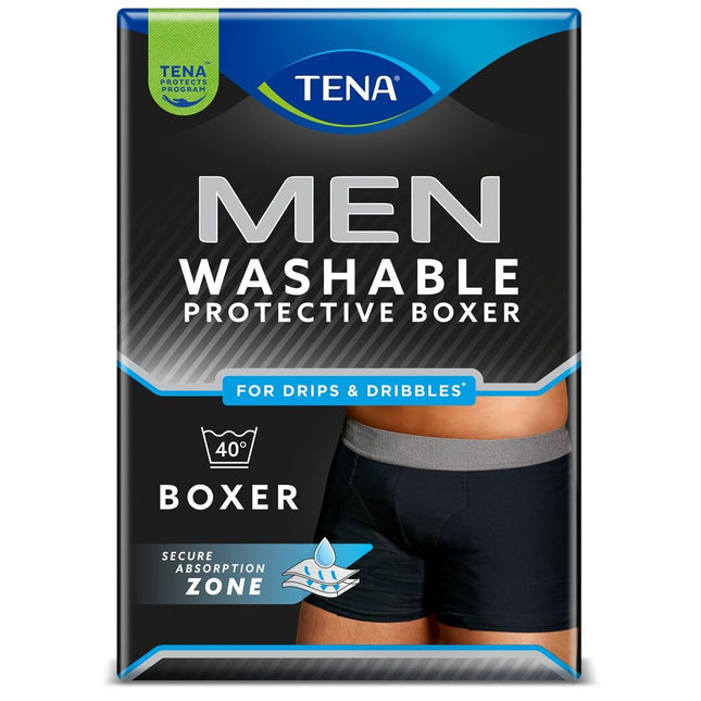 TENA Men Washable Underwear L schwarz (Promotion: 4 für 3)