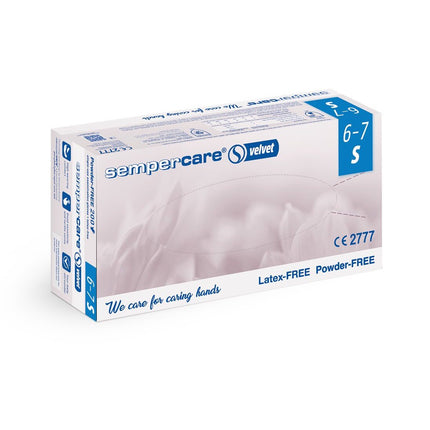 Sempercare velvet S unsteril ungepudert 200 Stk