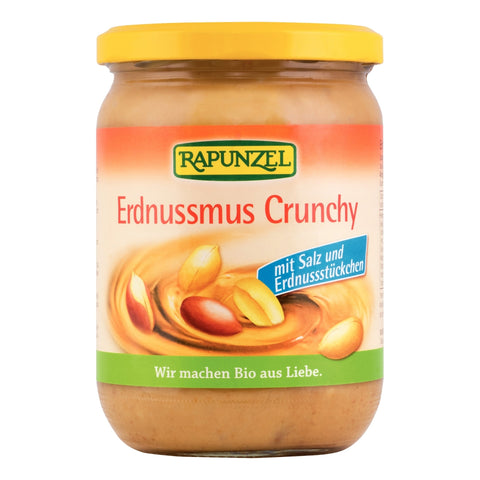 RAPUNZEL Erdnussmus Crunchy mit Salz