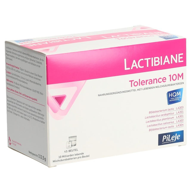 LACTIBIANE Tolerance 10M Btl 45 Stk