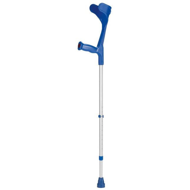 Ossenberg Krücke alu/blau Hartgriff 140kg 1 Paar