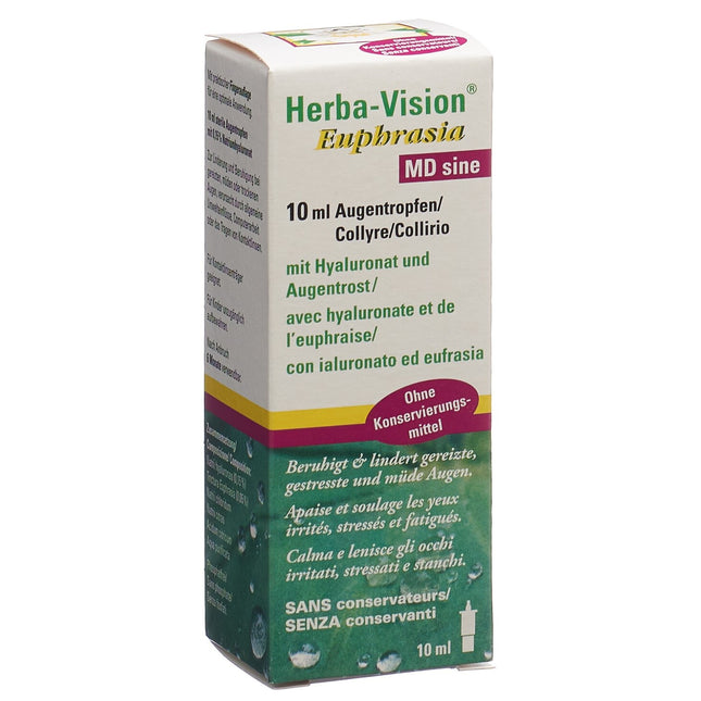 Herba Vision Euphrasia MD sine Augentropfen Fl 10 ml