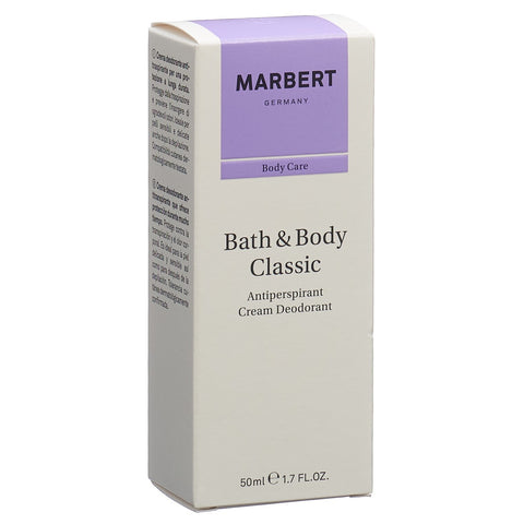 Marbert Bath & Body Classic Anti Perspirant Cream Deodorant 50 ml
