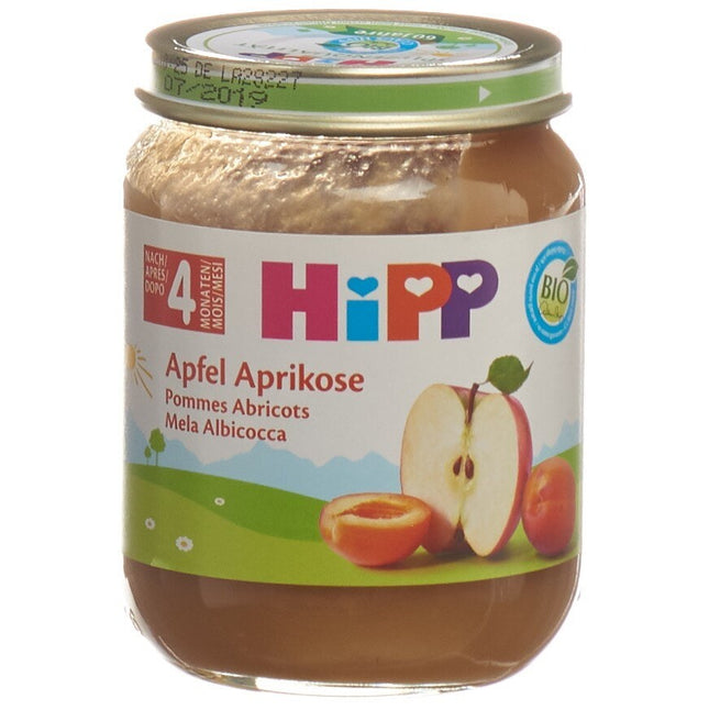 HiPP Apfel Aprikose Glas 125 g