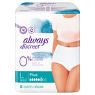 always Discreet Inkontinenz Pants L Plus 0% Btl 8 Stk