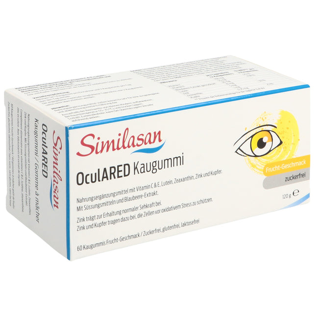 Similasan OculARED Kaugummi Frucht 60 Stk