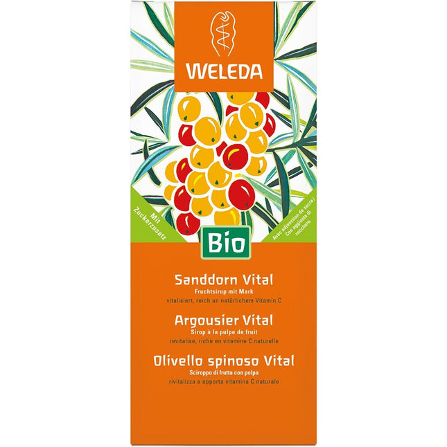 Weleda Sanddorn Vital Sirup Fl 250 ml