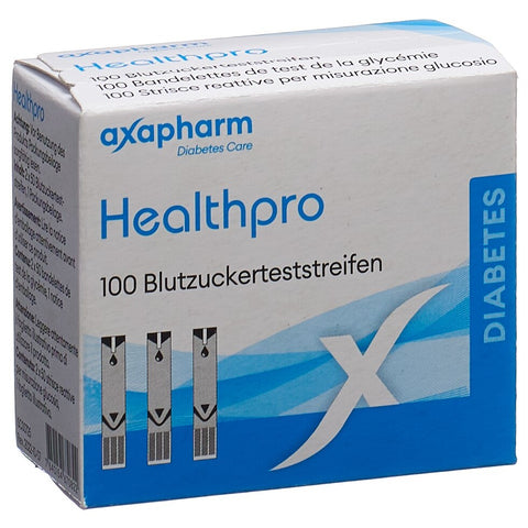 Healthpro Axapharm Blutzucker-Teststreifen