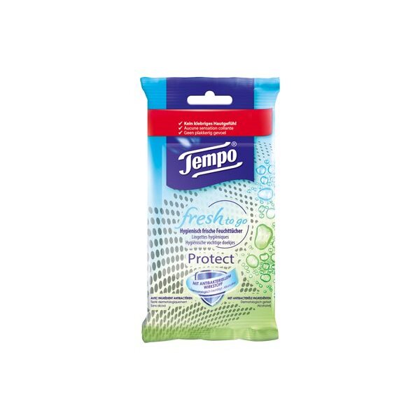 Tempo Handfeuchttücher Protect 10 Stk