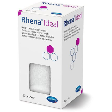 Rhena Ideal Elastische Binde 10cmx5m weiss