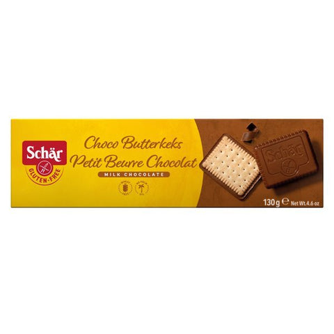 SCHÄR Butterkeks Choco glutenfrei 130 g