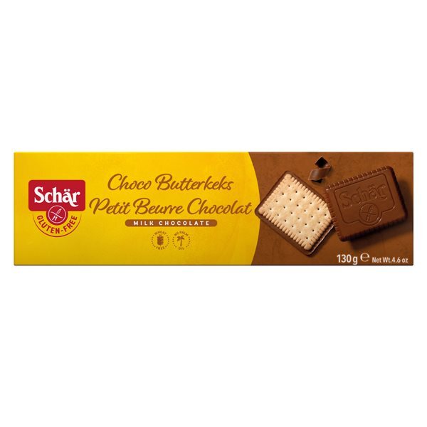 SCHÄR Butterkeks Choco glutenfrei 130 g