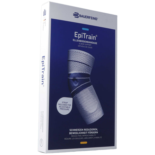 BAUERFEIND EpiTrain Aktivbandage Gr2 mit Gurt titan