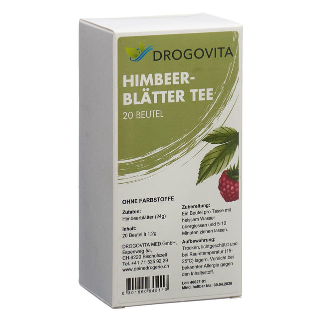 Drogovita Himbeerblätter Tee Btl 