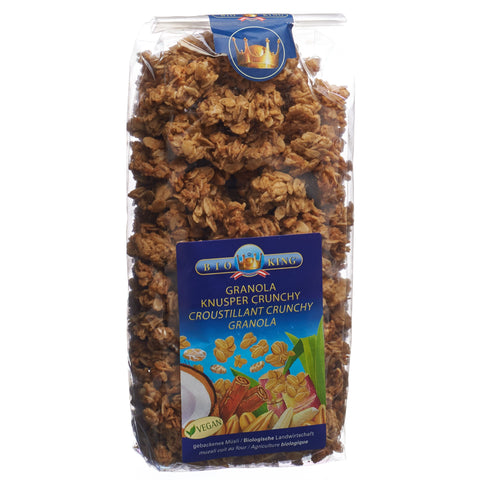 BioKing Granola Knusper Crunchy 375 g