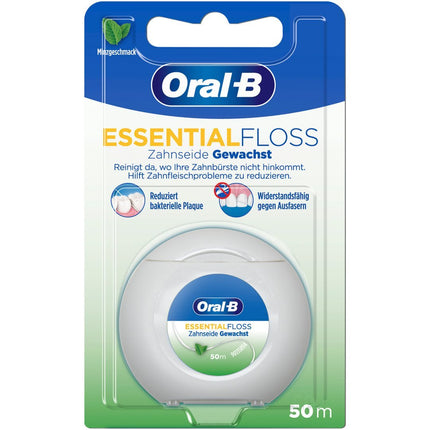 Oral-B Essentialfloss 50m Mint gewachst