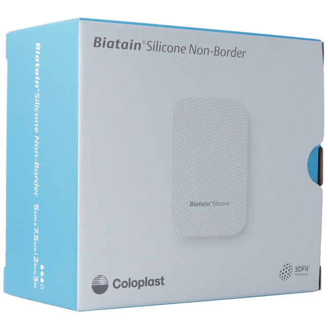 Biatain Silicone Non Border 5x7.5cm 10 Stk