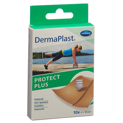 Dermaplast ProtectPlus 6x10cm 10 Stk