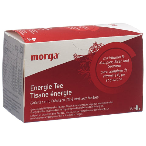 Morga Energie Tee mit Hülle Btl 20 Stk