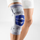 BAUERFEIND GenuTrain S Aktivbandage Gr5 rechts titan