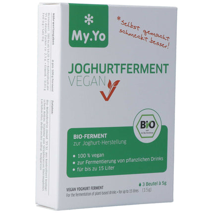 My.Yo Joghurt Ferment Bio vegan 3 x 5 g