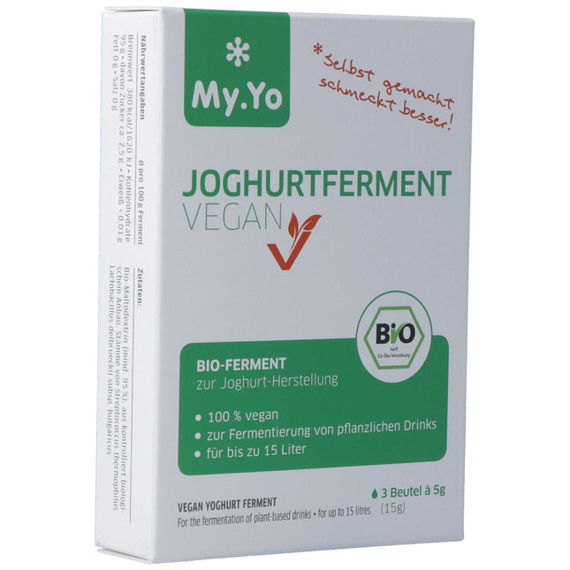 My.Yo Joghurt Ferment Bio vegan 3 x 5 g