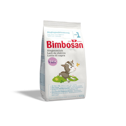 Bimbosan Ziegenmilch 1 Säuglingsmilch refill 400 g