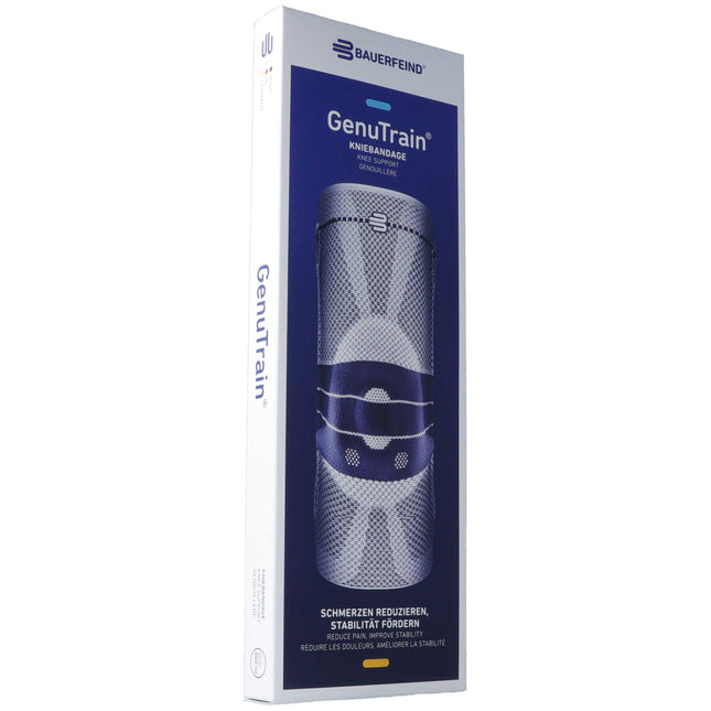 BAUERFEIND GenuTrain Aktivbandage Gr1 beige
