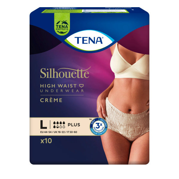 TENA Silhouette Plus L creme 10 Stk