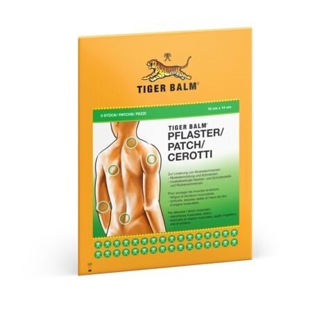 Tiger Balm Medizinal Pfl 10x14cm 3 Stk