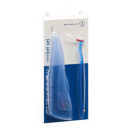 Curaprox CPS 457 Pocket Set Halter+4 Interdentalbürsten