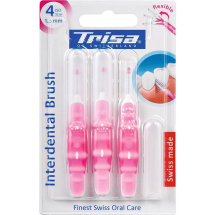 Trisa Interdental Brush ISO 4 1.3mm 3 Stk