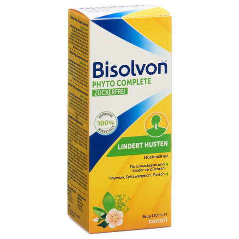 Bisolvon Phyto Complete sugar free Hustensirup Fl 120 ml