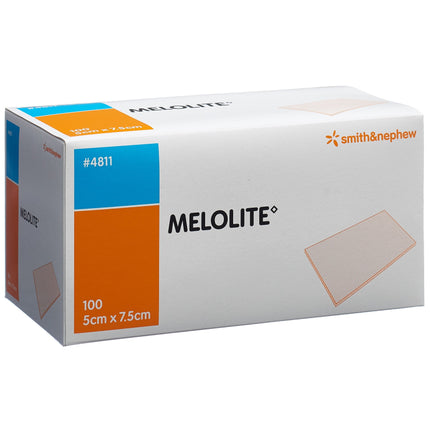 Melolite Wundkompresse 5cmx7.5cm 100 Btl