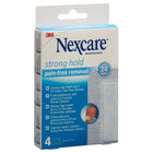 3M Nexcare Strong Hold Pads Pain Free Removal 76.2x101mm 4 Stk