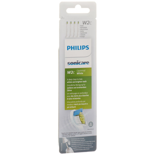 Philips Sonicare OptimalWhite (weiss) mini BH HX6074/27 4 Stk